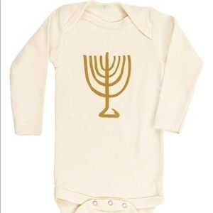 Menorah Long sleeve body suit new 0-3 months